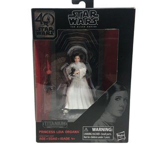 Star Wars The Black Titanium Series Princess Leia Organa 04 Anniversary Edition